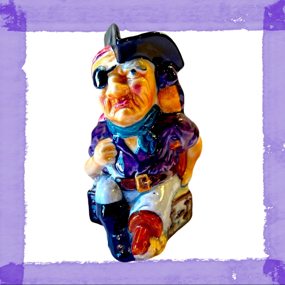 Toby Jug “Long John Silver the Pirate” made in England